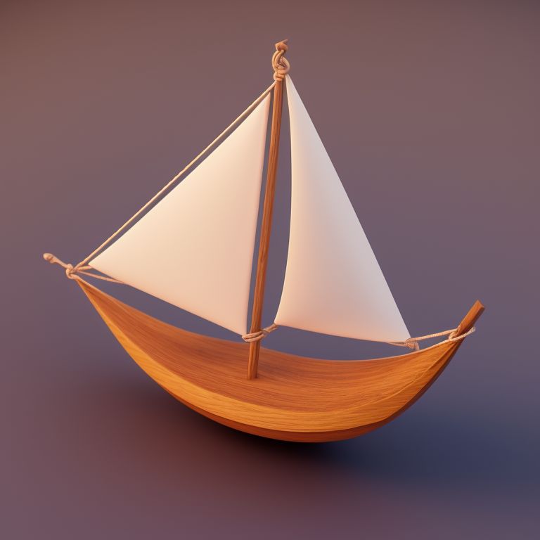 sweaty-gull879: Old wooden sailboat, hammock, seashell