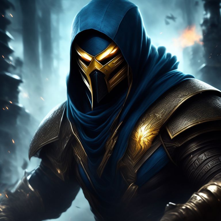 Prompt Scorpion and Sub-Zero from Mortal Kombat X