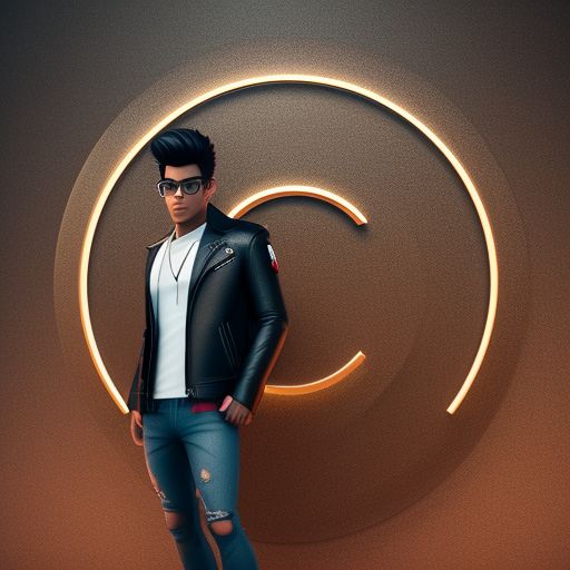 fearful-deer917: young spanish kid rapper in leather jacket and jeans ...