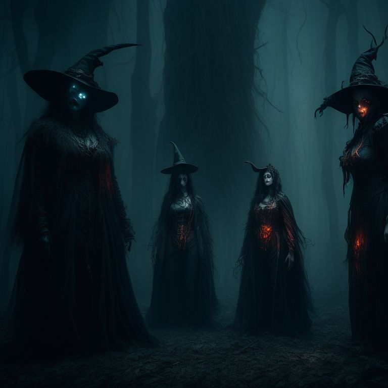 Scary Pictures Of Witches
