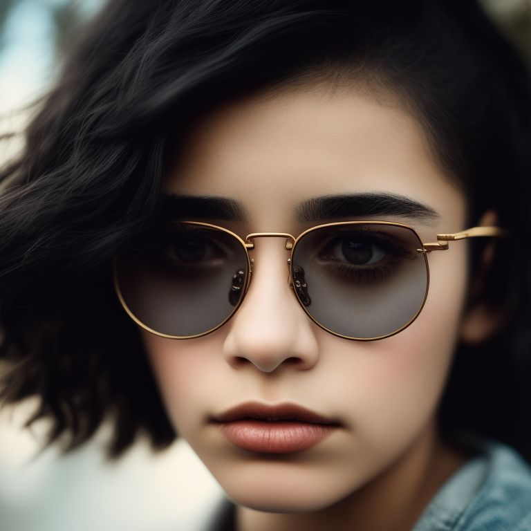 chillyeagle325 A girl with grey eyes and black hair with grey