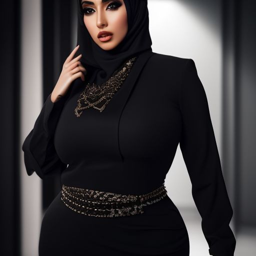 loyal-cobra801: hijab not covered all hair female dress jeans and long  sleeve shirt and pretty arab face in office full body curvy with big breast  kneel in front of her male boss