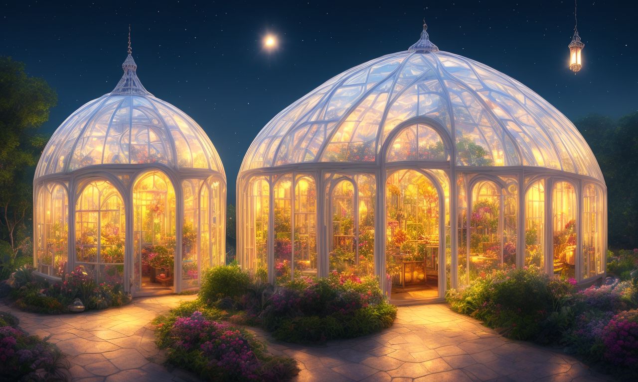 cute-panther815: The magical greenhouse is an architectural marvel ...