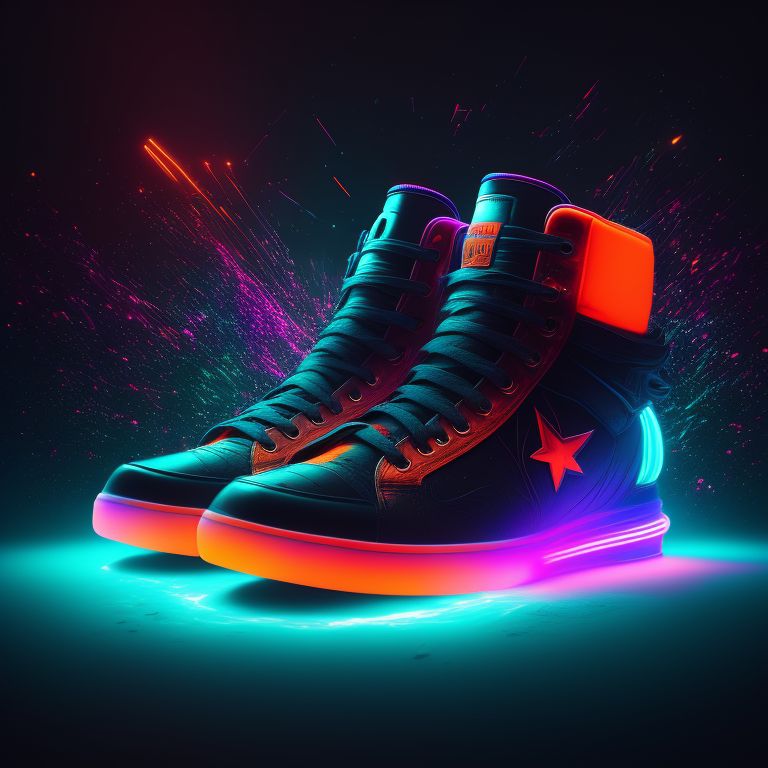 Led converse clearance shoes