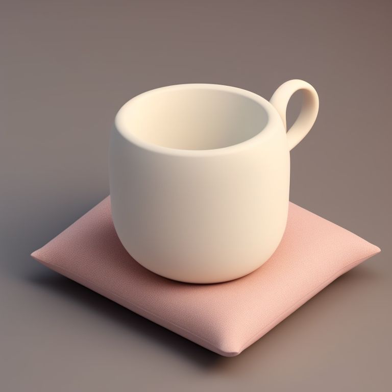 Blender 3D Pink Logo | Coffee Mug