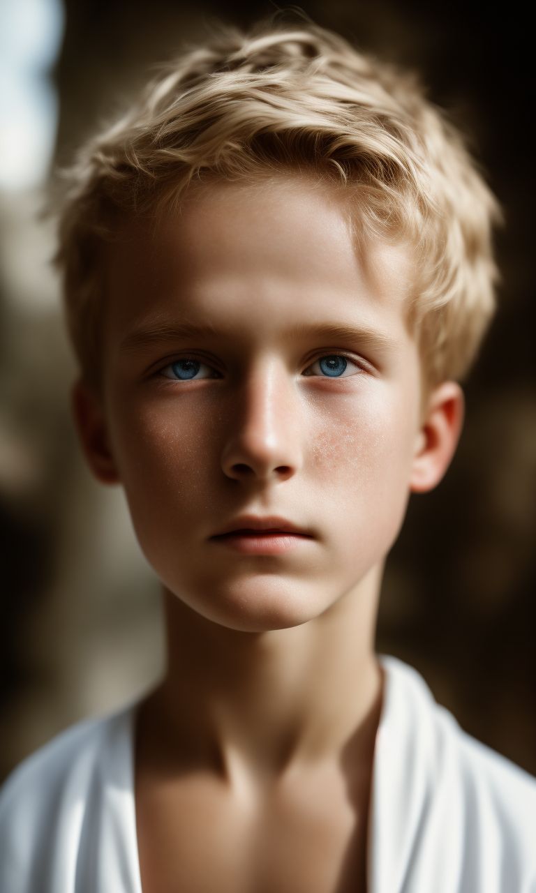 grand-goose615: realistic photo of a 12 years old hansome blond boy in ...