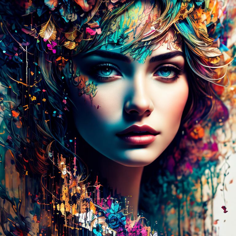 High quality, Cute, beautiful and wonderful woman, the most beautiful in the world, her face is ethereal, STEAMPUNK STYLE, detailed conceptual photography, last human alive, last human on earth, 8 k, dramatic lighting, glow, octane, liquid smoke  colors  hyper realistic, trending artstation  by alice pasquini trending, by bill sienkiewicz,and leroy neiman, Natural lighting, full color painting, Graffiti art, by Carne Griffiths, 3D, front, sticker style vector-art, Solid white background, (((White background)))