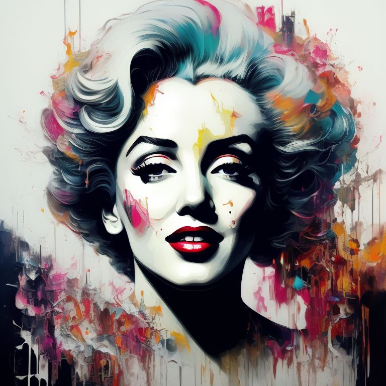 bira-AI-art: Marilyn Monroe ,High quality, Cute, beautiful and ...