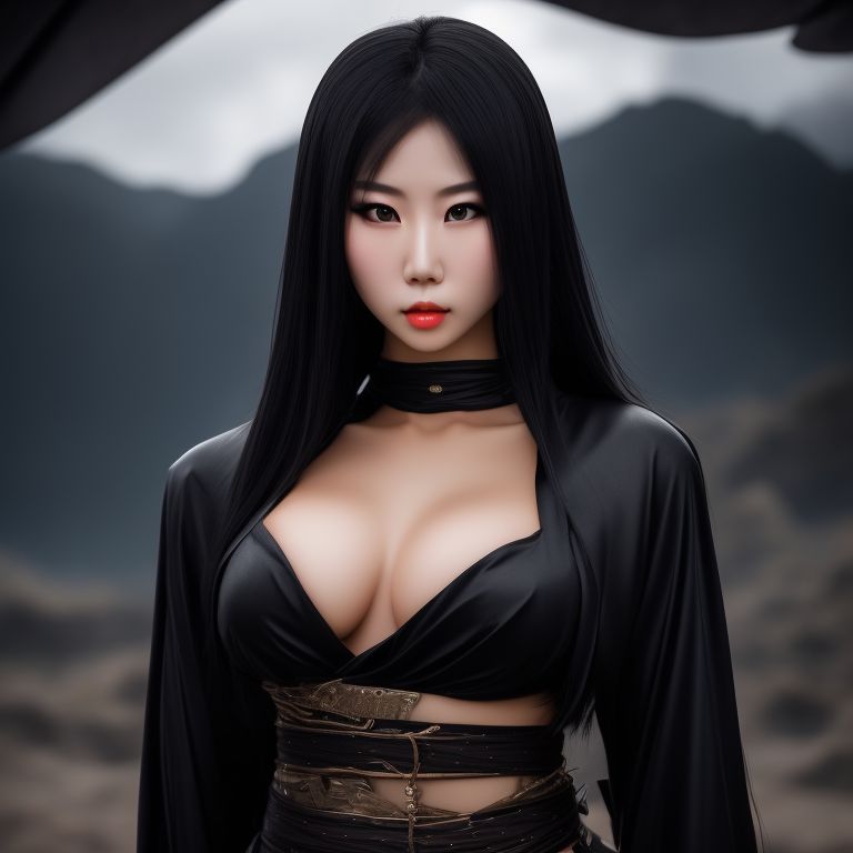 Icy Caribou113 Create A Hot Gorgeous Young Evil Female Ninja Of An Ancient Japanese Ninja Story 