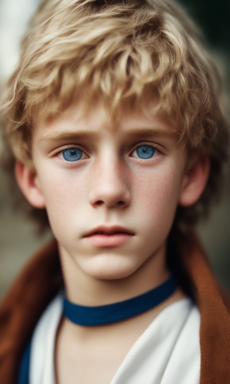 grand-goose615: realistic photo of a 12 years old hansome blond boy in ...