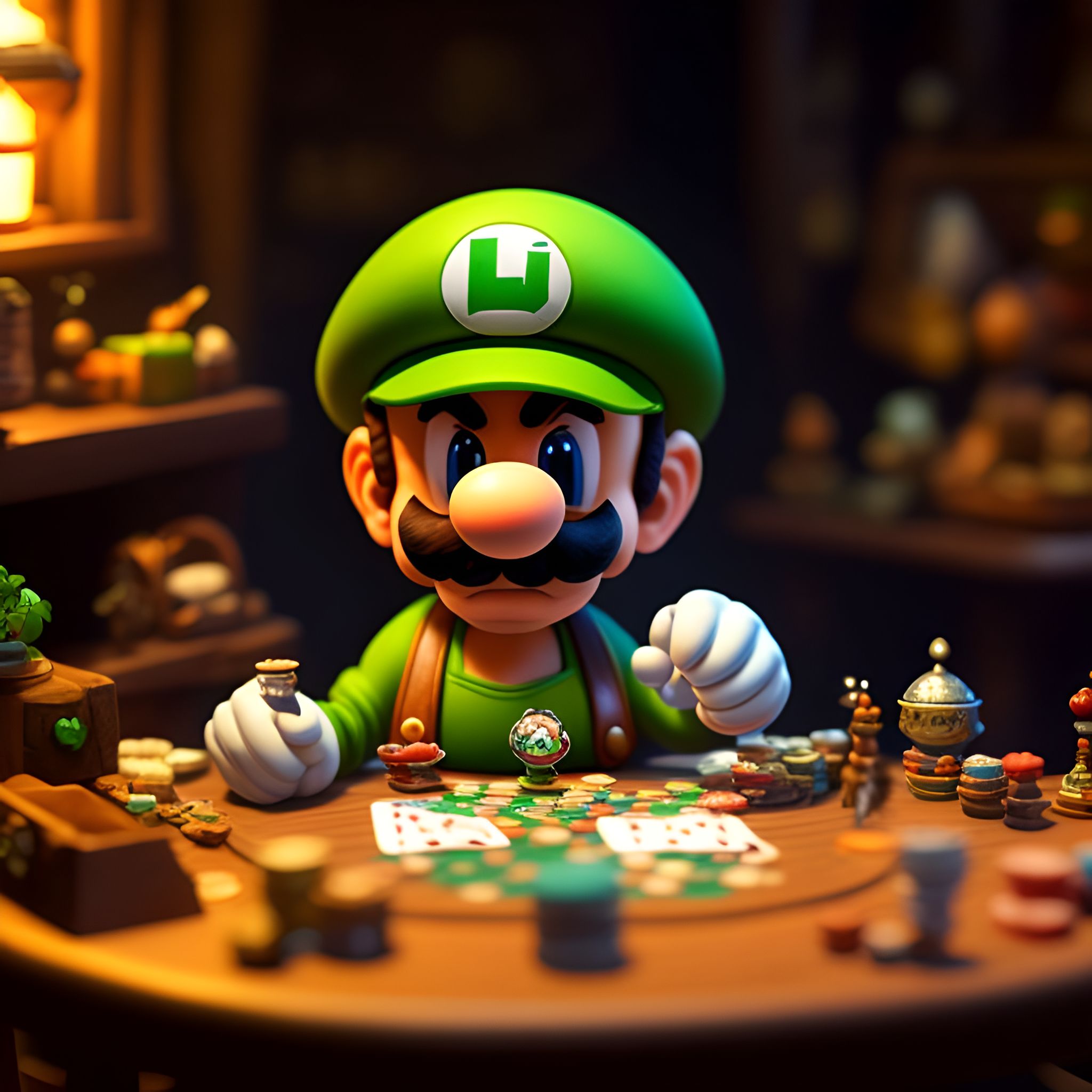 Luigi poker deals