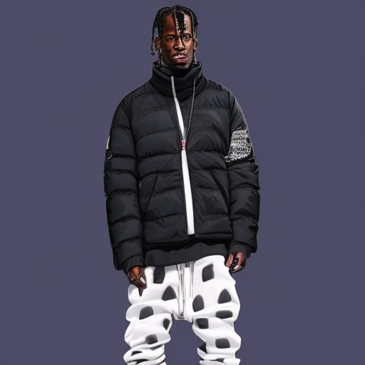 Travis scott puffer jacket sale