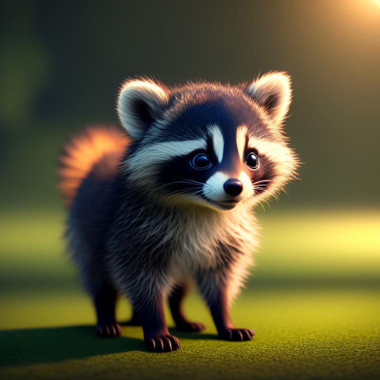 frail-rat167: Baby raccoon