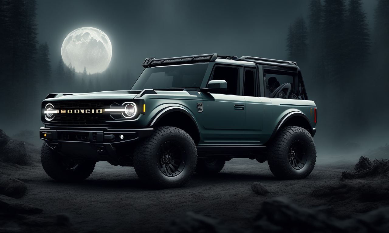 EvilKermit512: Custom 2023 Ford Bronco with big wheels