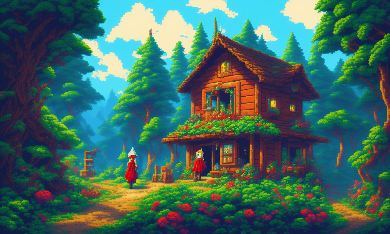 fedoraxsa-little-red-riding-hood-s-hut-in-the-forest