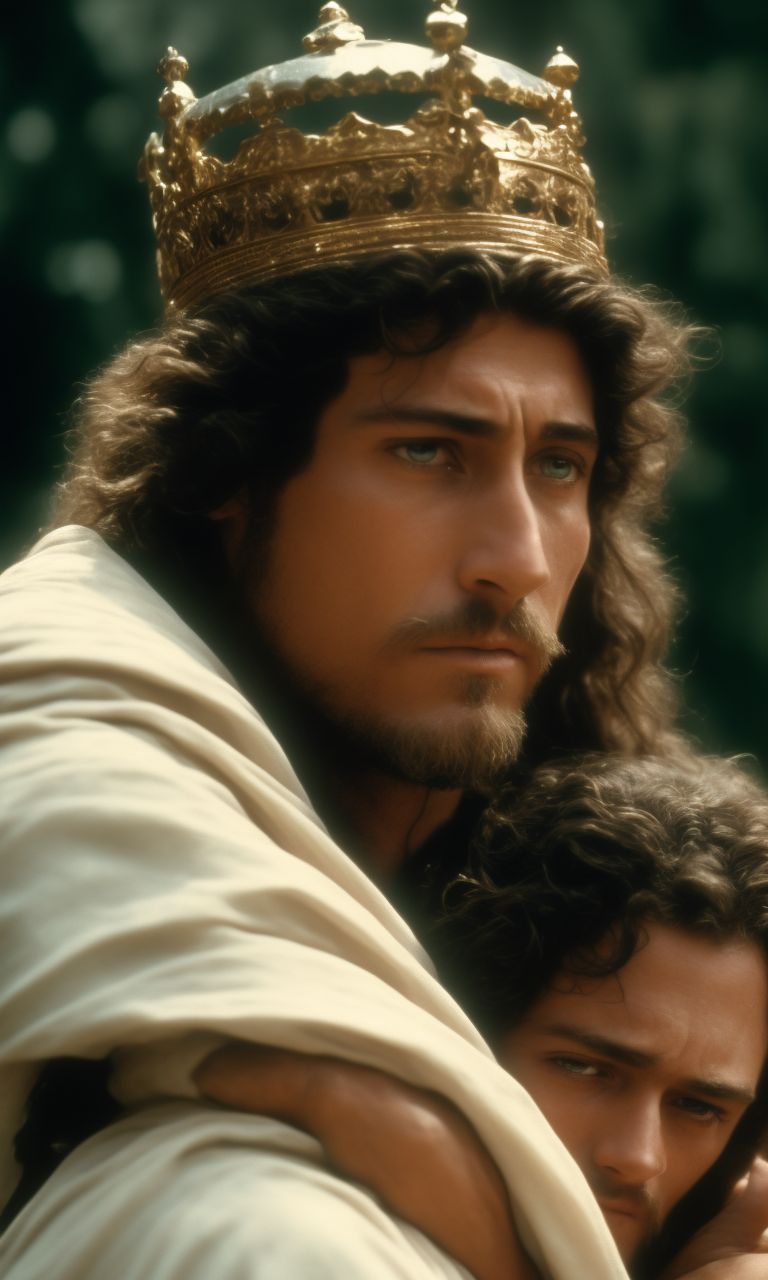 AmigoJC A closeup image of King David of Israel from biblical times