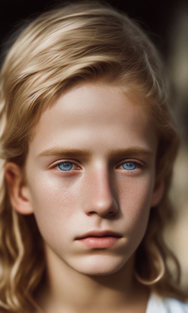 grand-goose615: realistic photo of a 12 years old hansome blond boy in ...