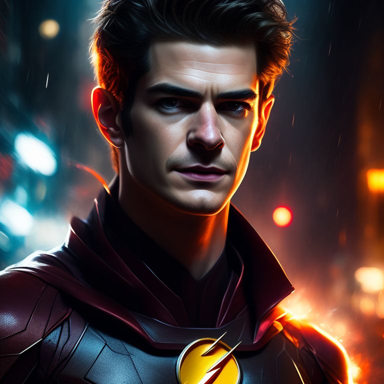 aptape36 Andrew Garfield as the Flash