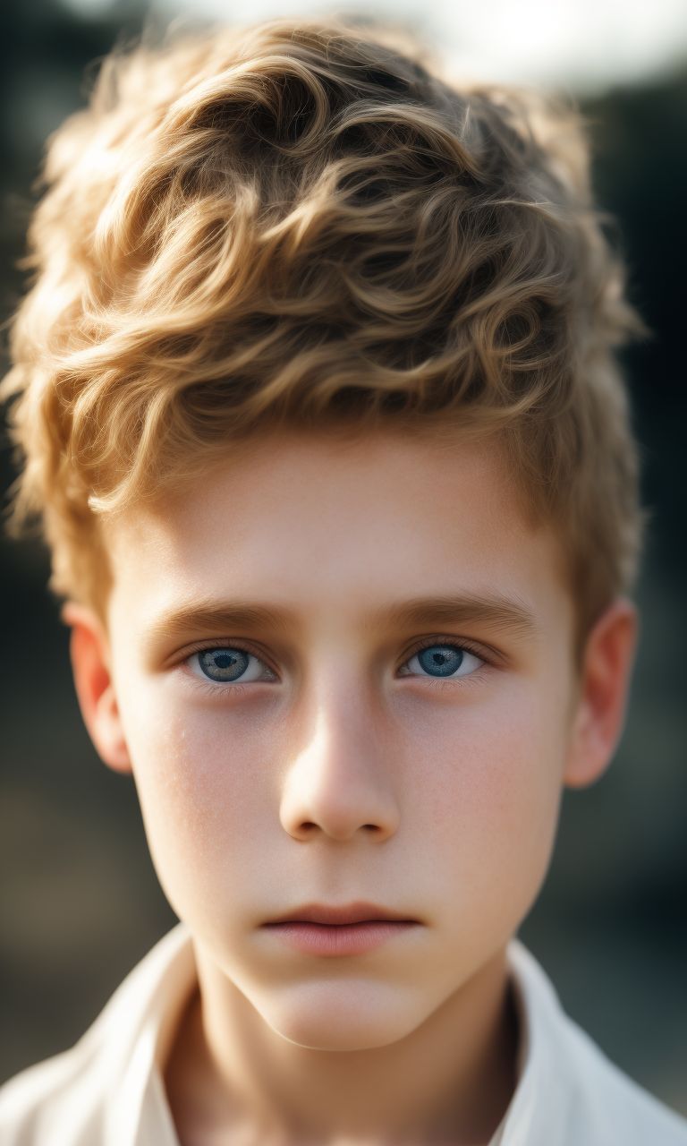 grand-goose615: realistic photo of a 12 years old hansome blond boy in ...