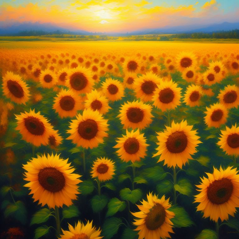 addison: A field of sunflowers