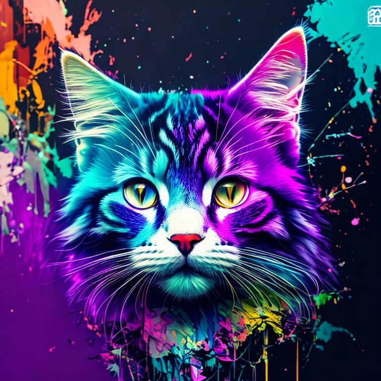 growing-wren655: A norwegian forest cat, Dominant colors purple ...