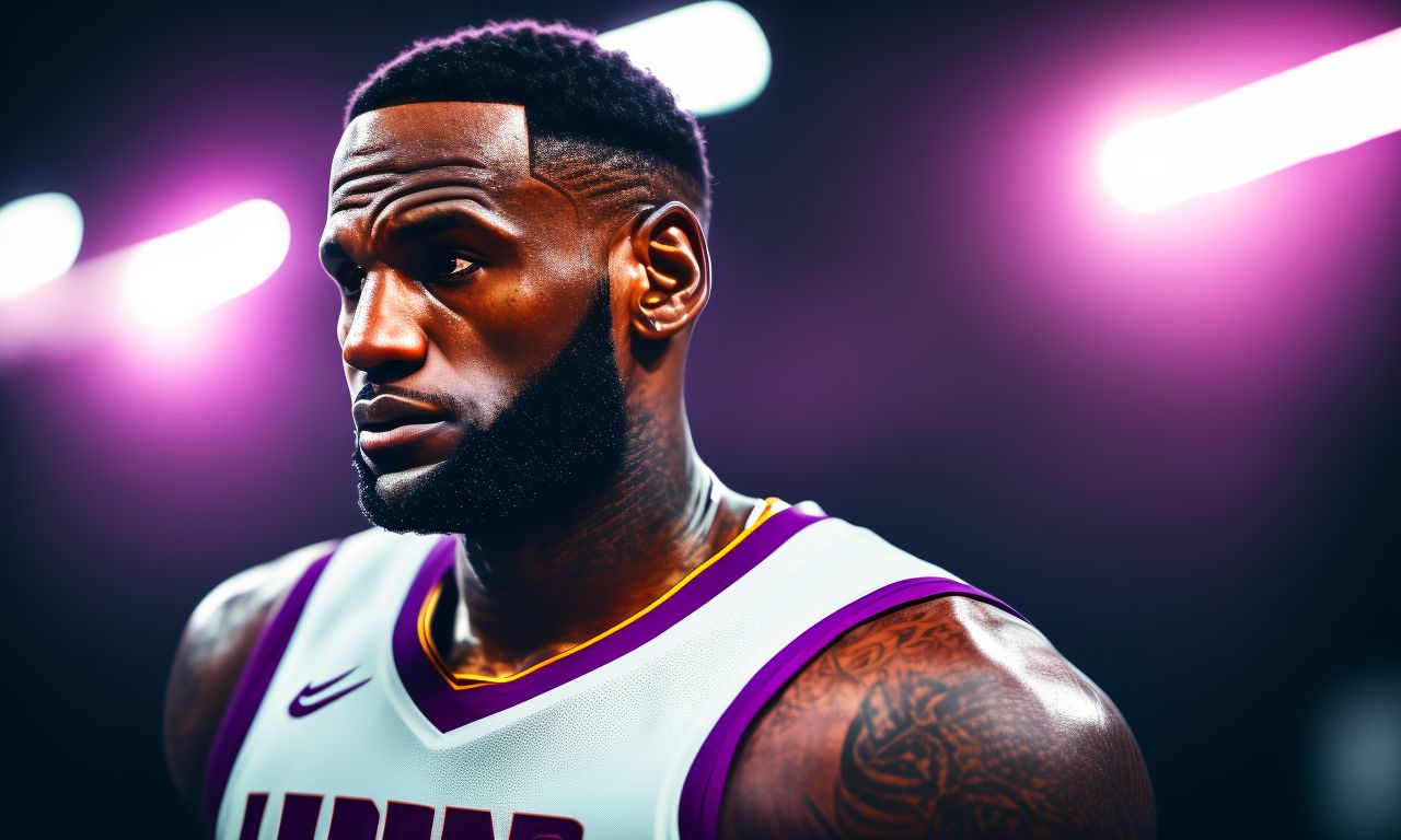 juicy-donkey937: Lebron James in a world filled with a grape flavored juice