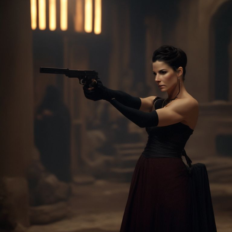littlemouse734 Beautiful young Sandra Bullock as an assassin