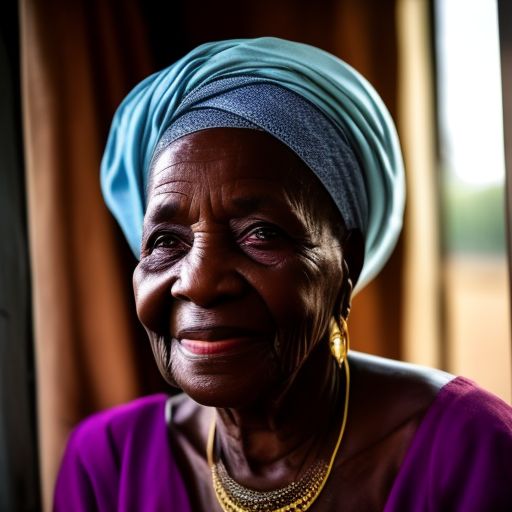 mad-barracuda29: Stunning Photo Of An Beautiful African 80 Year Old