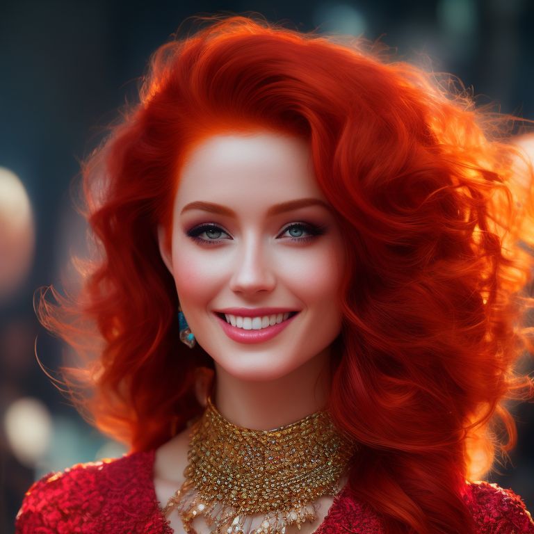 pink-peafowl333: The vibrant and youthful redhead with hair as fiery ...