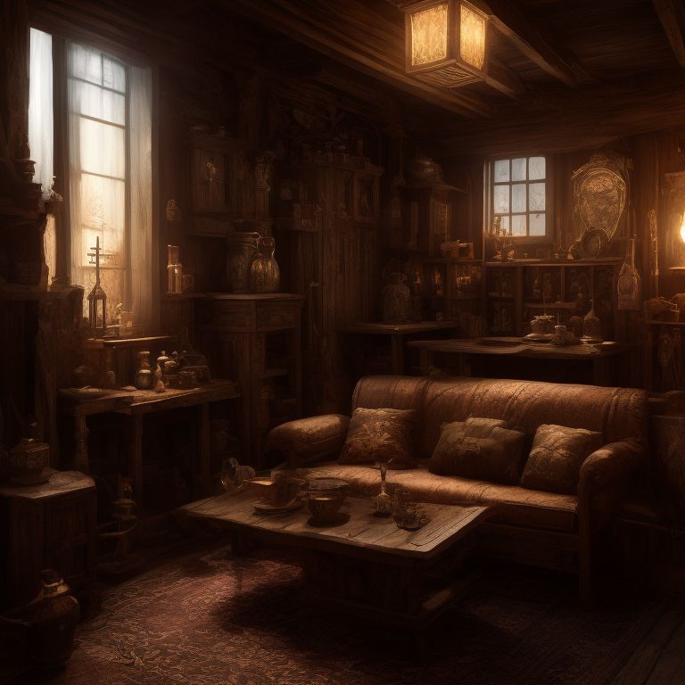 Stardust Fairytale  Fantasy house, Rustic furniture design, Exotic living  room