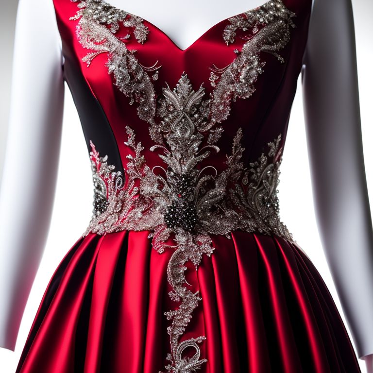 Red and clearance black gown designs