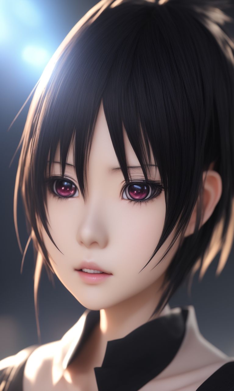 stronghorse680 Tsubakura Enraku from Len’en Project Anime Girl short