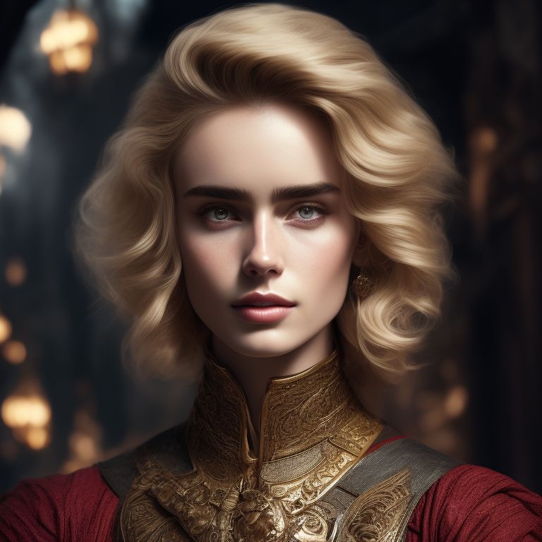Neels Visser is a prince who has golden blond hair, wears a medieval military outfit and is in love with the commoner Lily Collins, who has curly black hair and wears a red dress, the two kiss very affectionately, illustration of a romance book cover with a detailed, smooth, bright background filled with flowers, art by Greg Hildebrandt, Citemer Liu, Stjepan Sejic, Samyang, Aykut Aydogdu, Justin Gerard, Alphonse Mucha, Artgerm, WLOP, and Greg Rutkowski, Balanced, Beautiful, Beautiful clothes, Beautiful hair, Big bright eyes, Coherent face, Costumes and props, Dynamic pose, Exotic features, Full body, Galaxy with solar system as background, Perfect skin, Perfect face, Photorealism, Beautiful colors, (((centered))), (((full body view))), Centered and symmetrical, Symmetrical, Professional photography, Realistic Photograph, Hair texture, Realistic textures, Beautiful face, Epic background, Highly detailed, Atmospheric, Beautiful composition