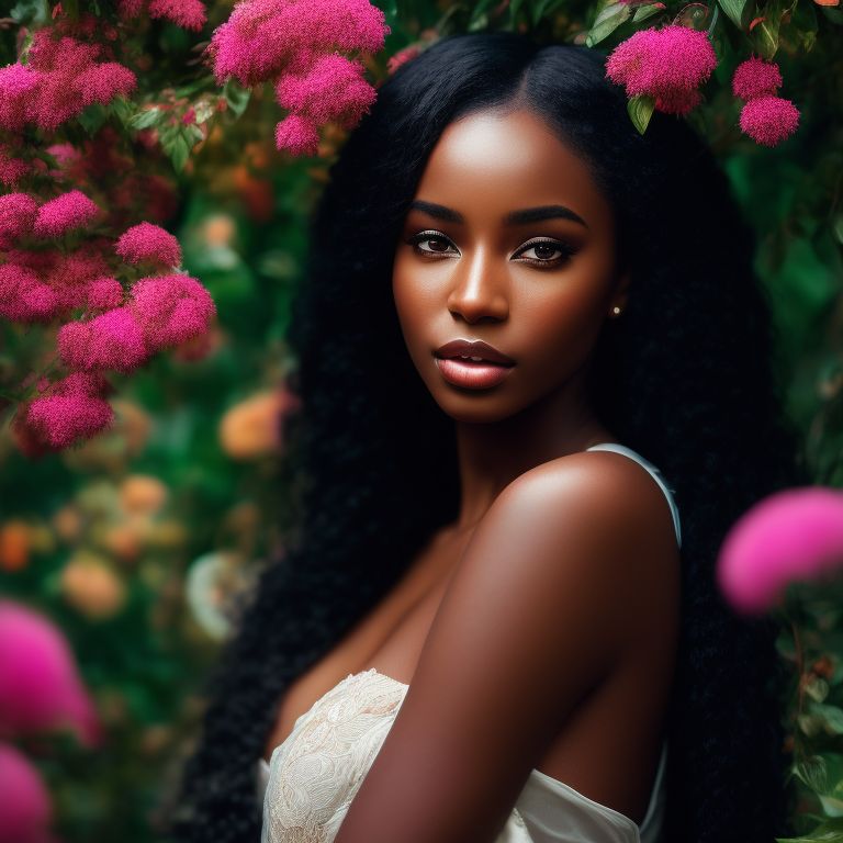 jagged-lion59: Stunning photoshoot of a beautiful young black woman in ...