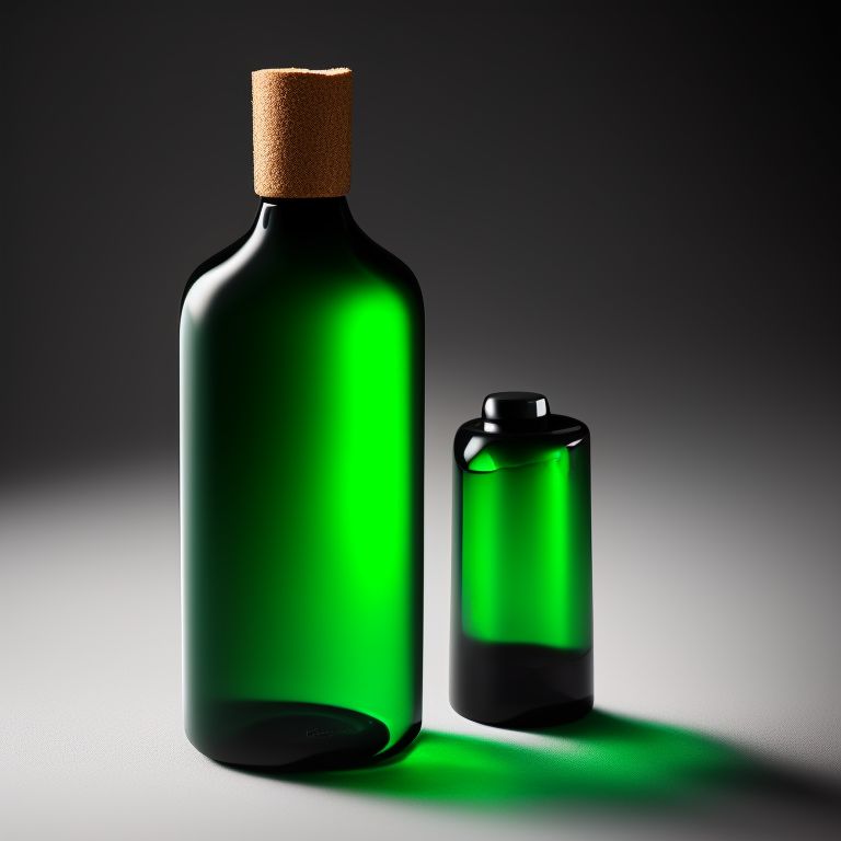 busyokapi501 green bottle, shampoo, minimal,