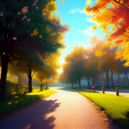 vain-human238: a beautiful spring day, lighting, blue sky with few ...