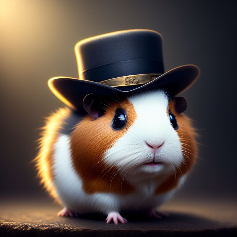 Guinea Pig With Top Hat Wholesale Stores | www.pinnaxis.com