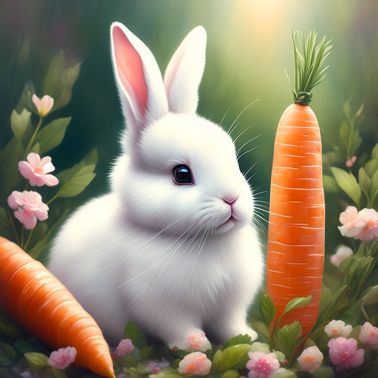 Jaya_Hess: innocent bunny rabbit with a carrot