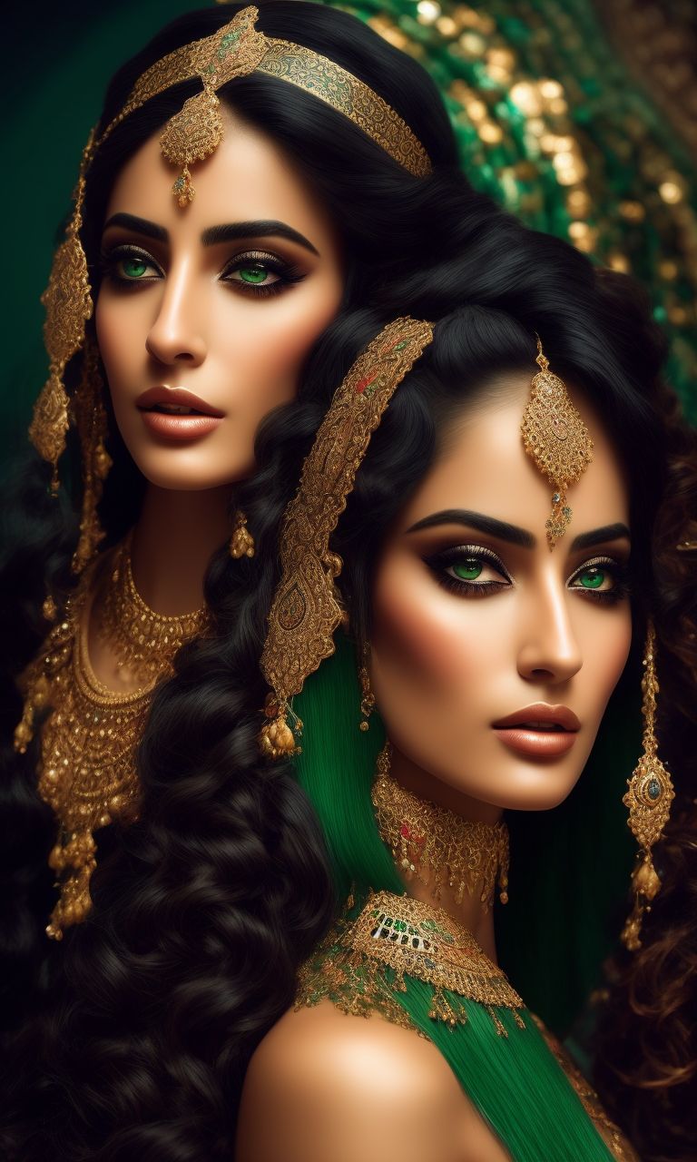 Milky Swan Two Stunning Arab Women Adorned With Remarkable Luscious