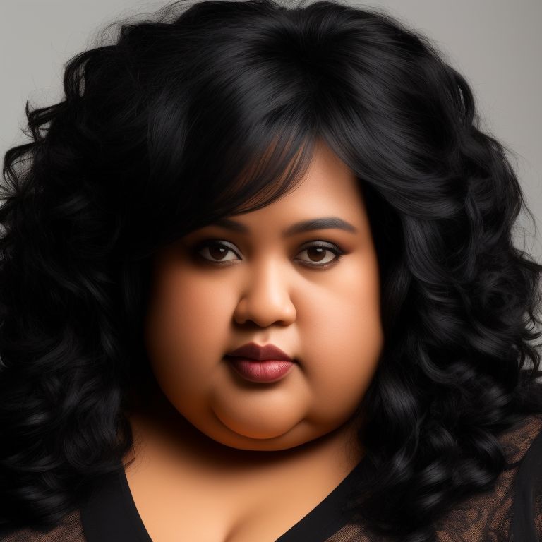 weepy-human190-big-fat-black-haired-obese-person