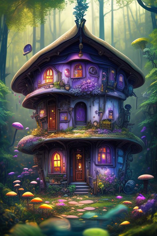 ArtStation - Fantastical Abodes: Immerse Yourself in the Magic and