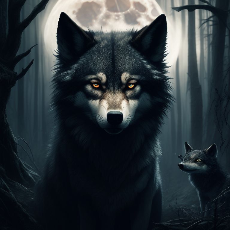 Surprised Wolf