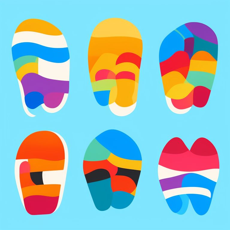 natural-ram206: cartoon feet vector