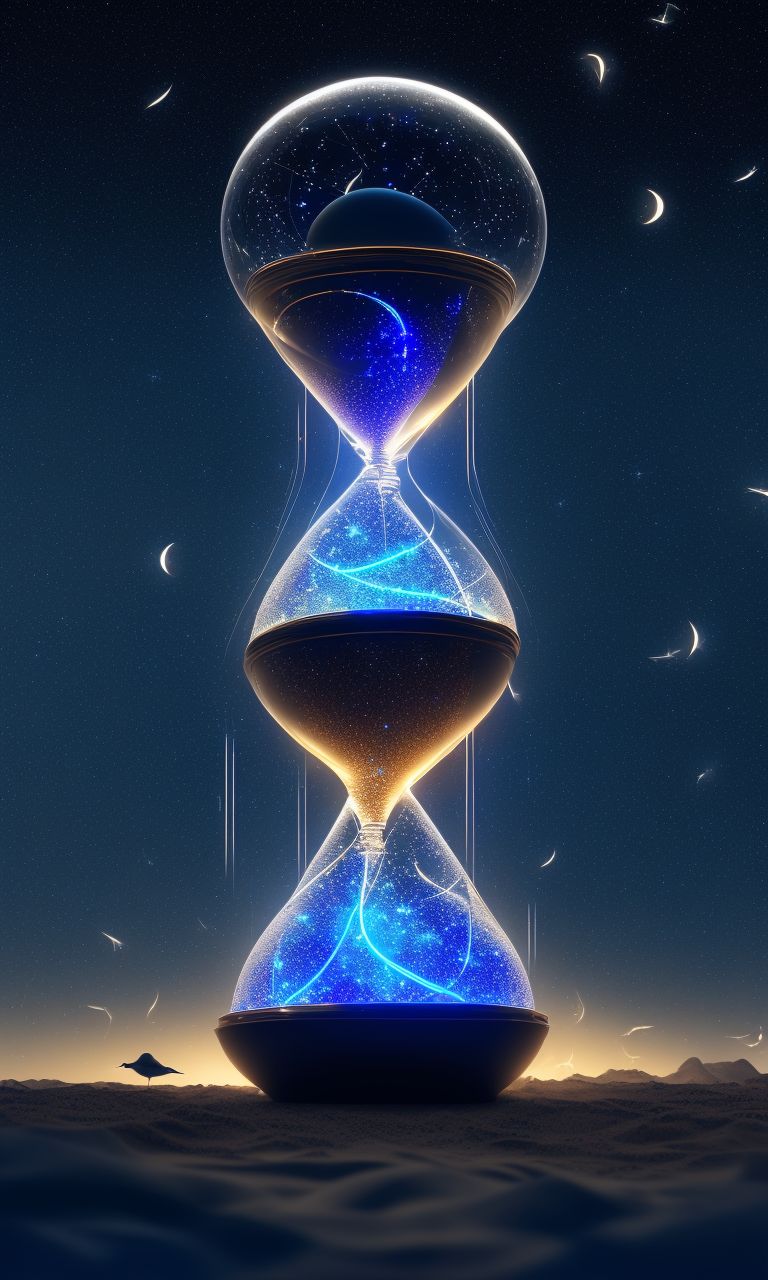 moral-turtle525: A beautiful hourglass, pouring fine crystallized sand ...