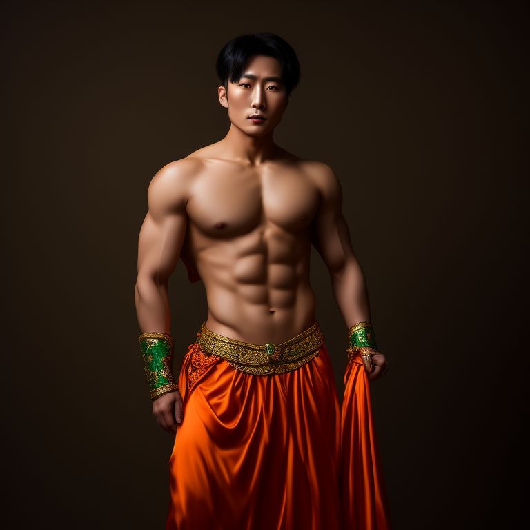 light jackal514 full body shoot handsome asian male actor