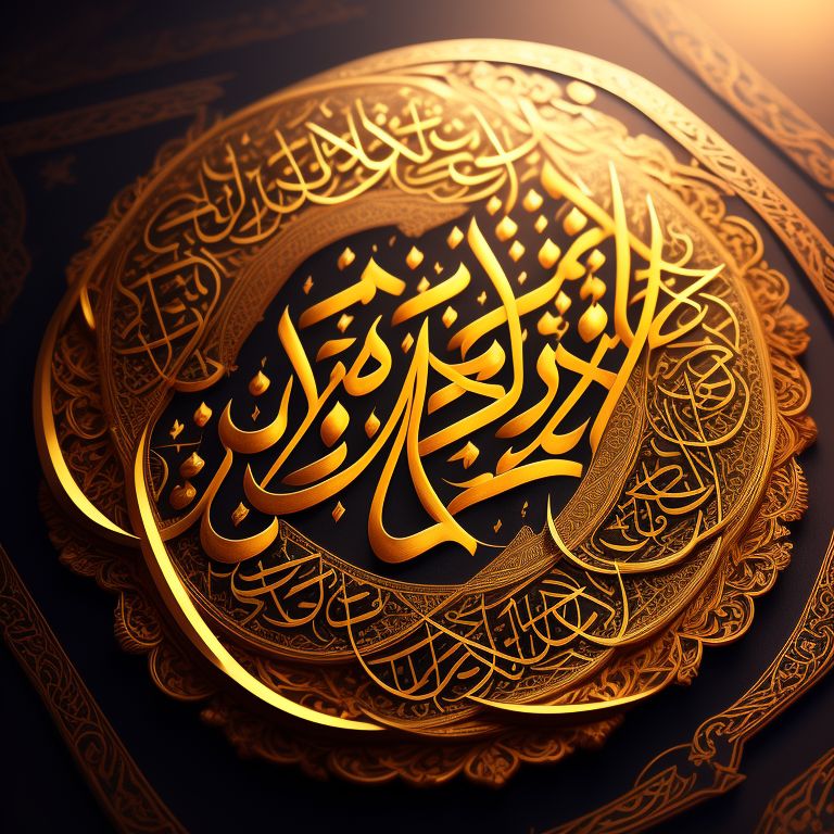 Art-Kingdom: create Islamic calligraphy logo of 