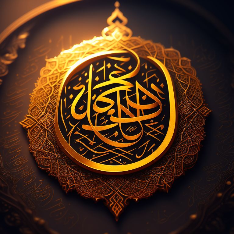 Art-Kingdom: create Islamic calligraphy logo of 