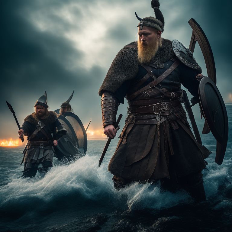 live-hare578: Scandinavian vikings raiding an English monastery ...