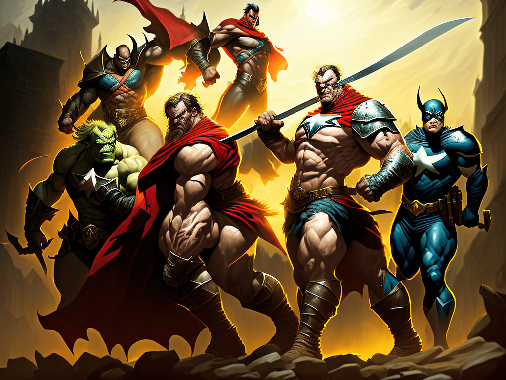 avengers vs justice league wallpaper