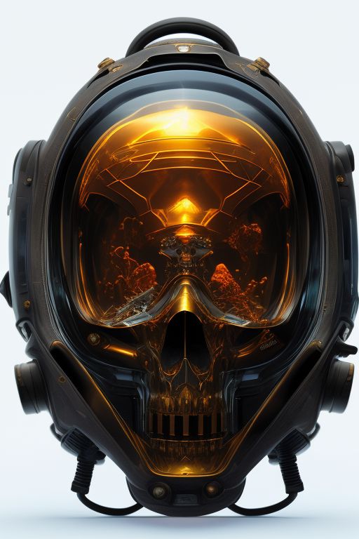 gigiodekor diving helmet, skull